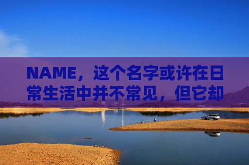 NAME，这个名字或许在日常生活中并不常见，但它却在某些领域里扮演着重要的角色。今天，让我们一起来探索这个名字背后的故事和意义